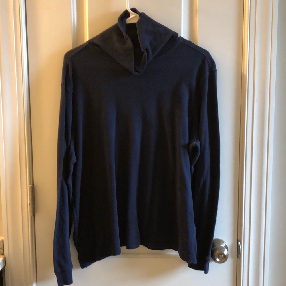 Navy Blue Turtleneck